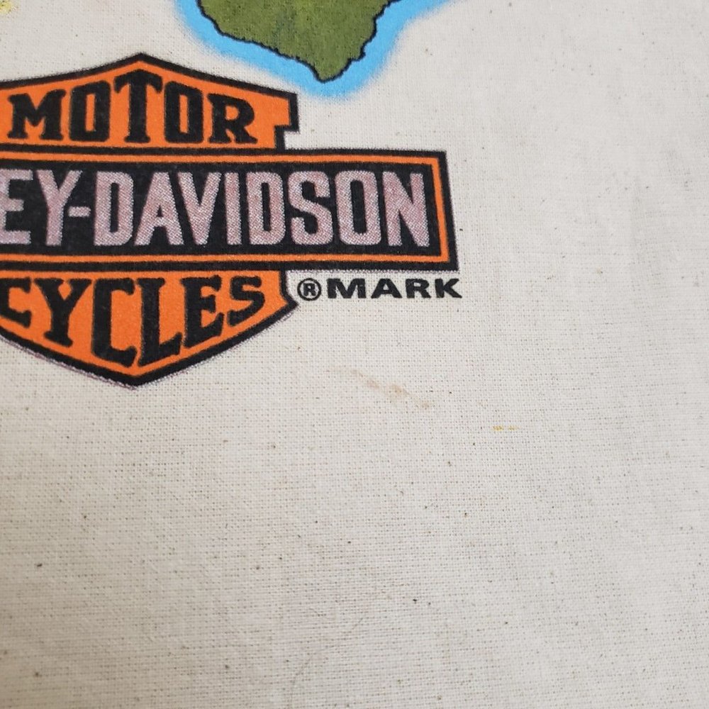 Harley Davidson 2012 canvas tote Hawaii - Picture 6 of 11